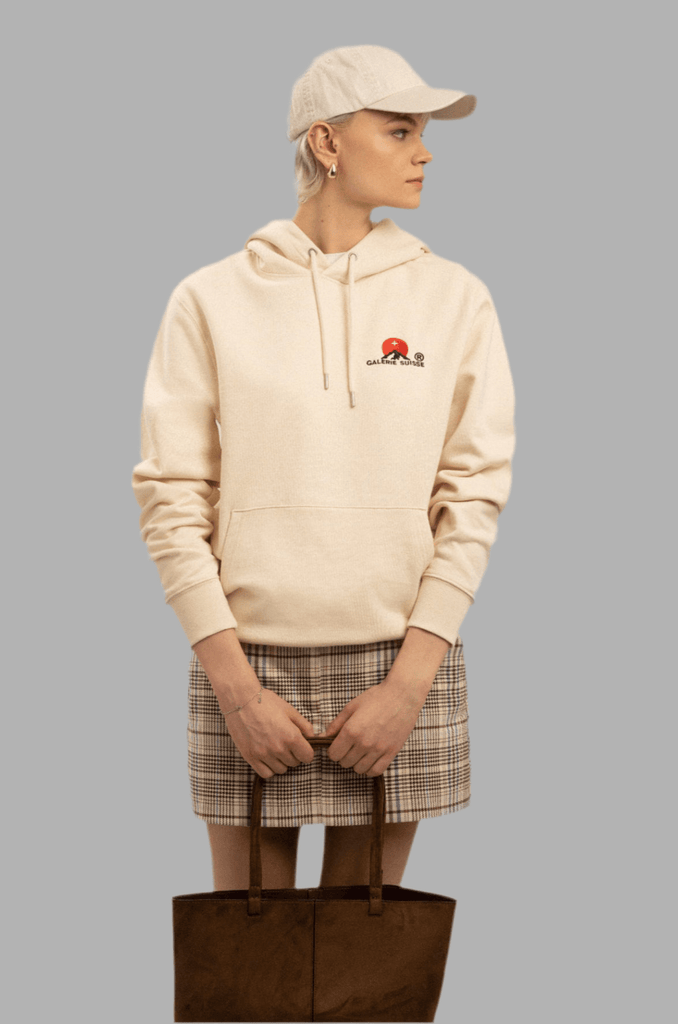 Sweatshirt Beige | Coton Bio | galerie suisse® - Galerie Suisse® | Swiss Luxury Streetwear