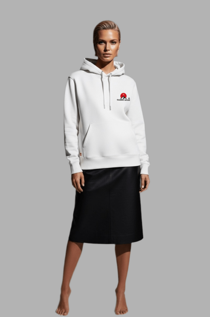 Sweatshirt Blanc | Coton Bio | galerie suisse® - Galerie Suisse® | Swiss Luxury Streetwear