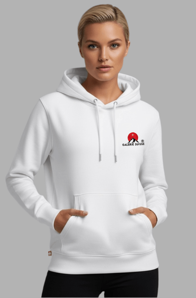 Sweatshirt Blanc | Coton Bio | galerie suisse® - Galerie Suisse® | Swiss Luxury Streetwear