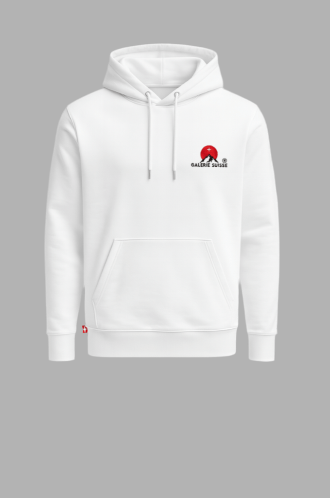 Sweatshirt Blanc | Coton Bio | galerie suisse® - Galerie Suisse® | Swiss Luxury Streetwear