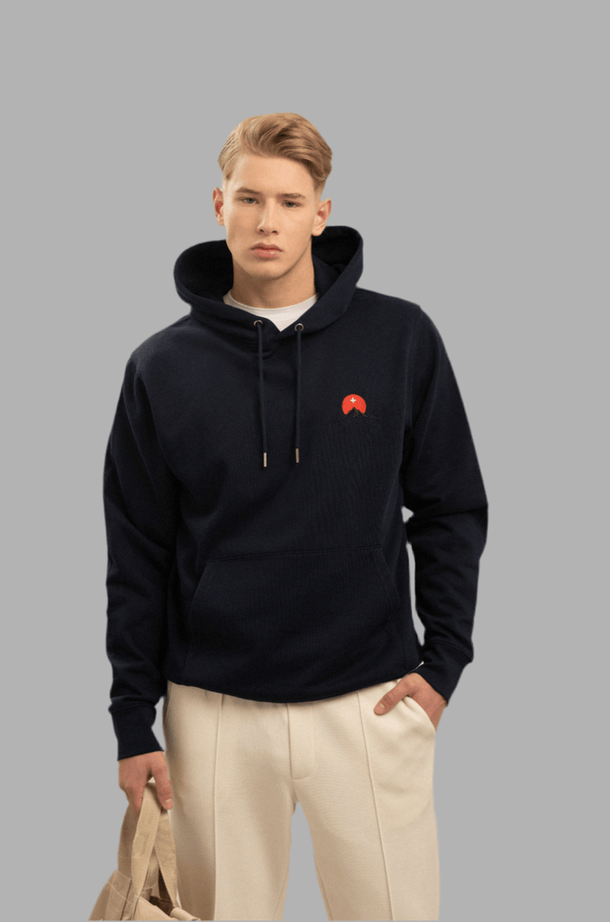 Sweatshirt Bleu Navy | Coton Bio | galerie suisse® - Galerie Suisse® | Swiss Luxury Streetwear