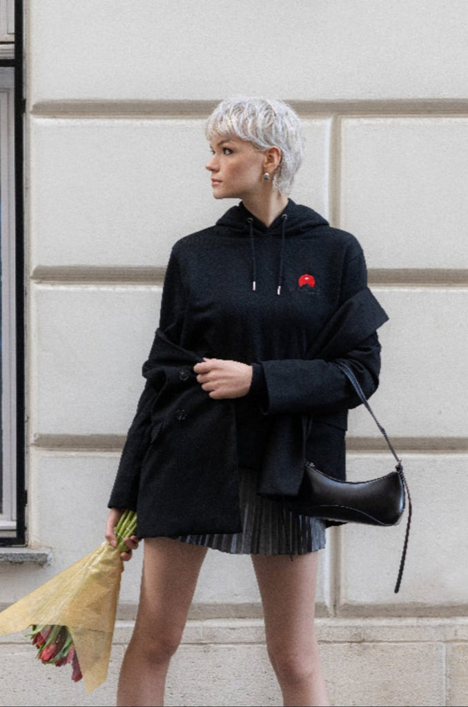 Sweatshirt Bleu Navy | Coton Bio | galerie suisse® - Galerie Suisse® | Swiss Luxury Streetwear