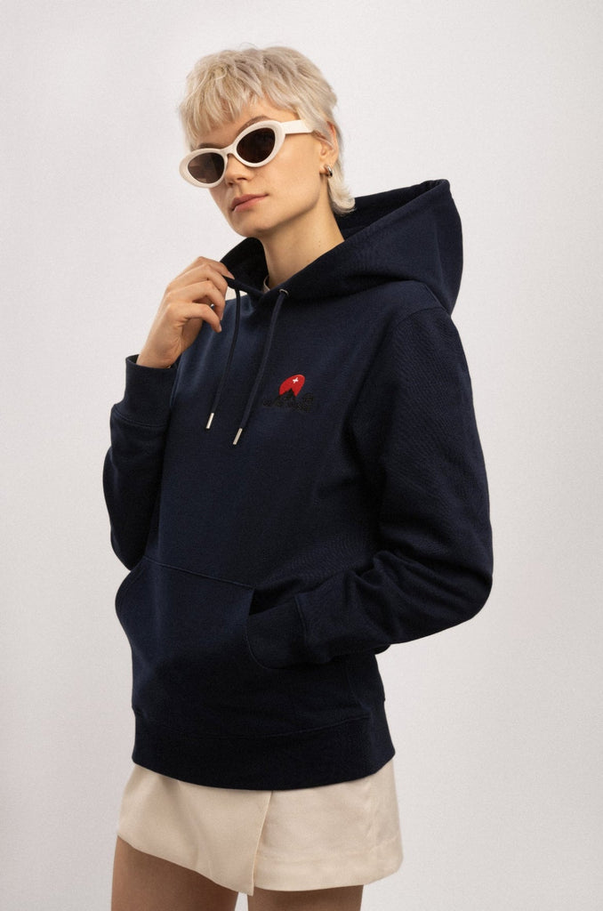 Sweatshirt Bleu Navy | Coton Bio | galerie suisse® - Galerie Suisse® | Swiss Luxury Streetwear
