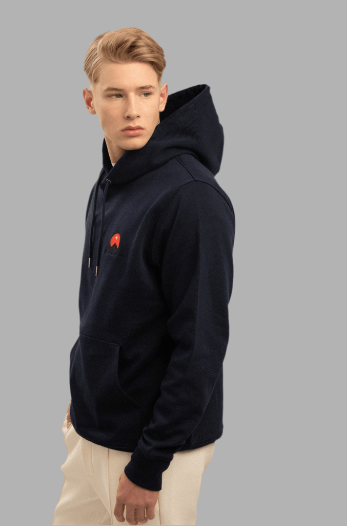 Sweatshirt Bleu Navy | Coton Bio | galerie suisse® - Galerie Suisse® | Swiss Luxury Streetwear