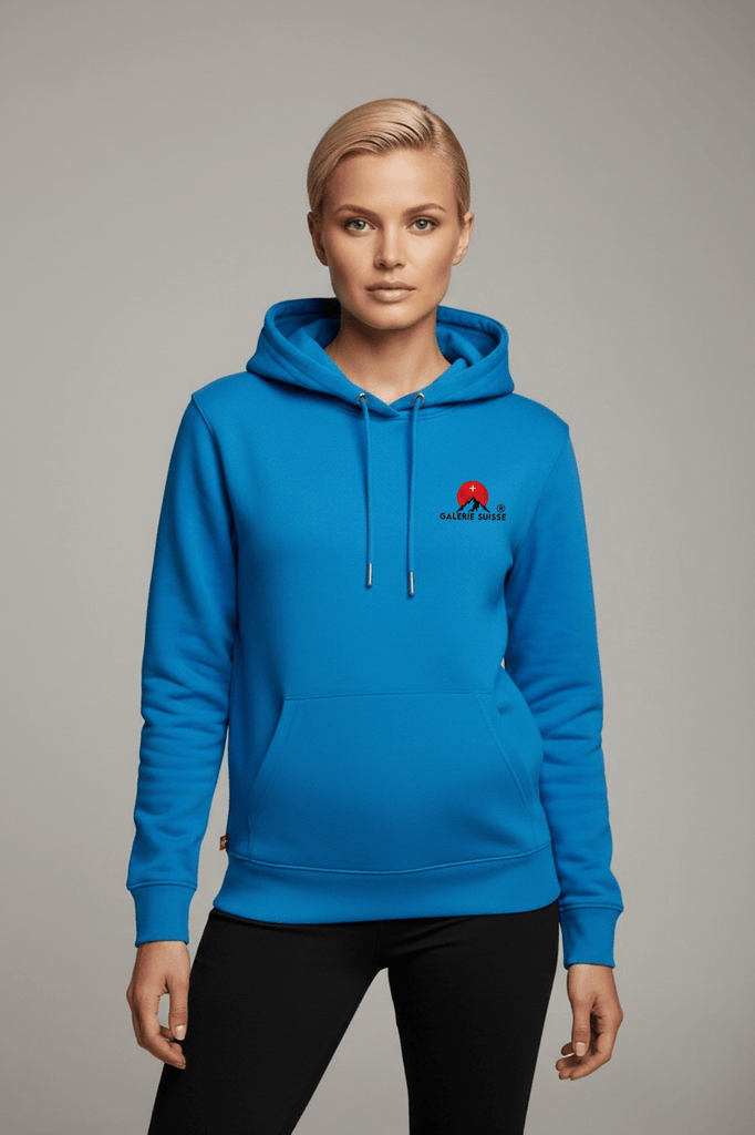 Sweatshirt Bleu Roi | Coton Bio | galerie suisse® - Galerie Suisse® | Swiss Luxury Streetwear