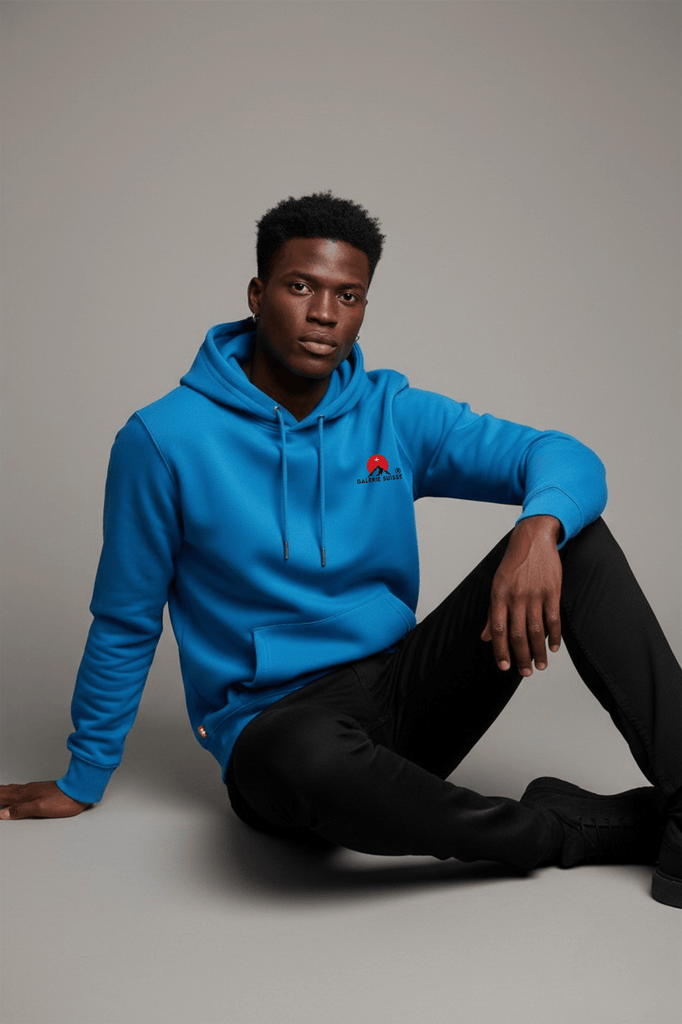 Sweatshirt Bleu Roi | Coton Bio | galerie suisse® - Galerie Suisse® | Swiss Luxury Streetwear