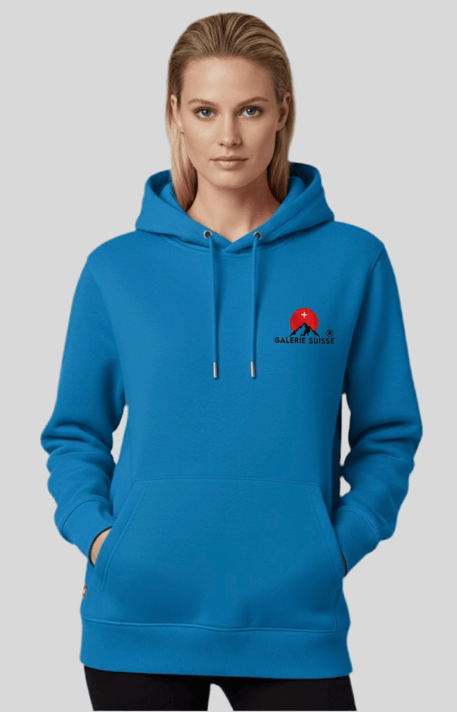 Sweatshirt Bleu Roi | Coton Bio | galerie suisse® - Galerie Suisse® | Swiss Luxury Streetwear