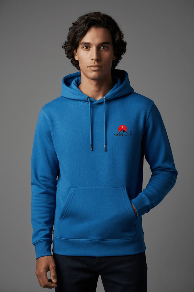 Sweatshirt Bleu Roi | Coton Bio | galerie suisse® - Galerie Suisse® | Swiss Luxury Streetwear