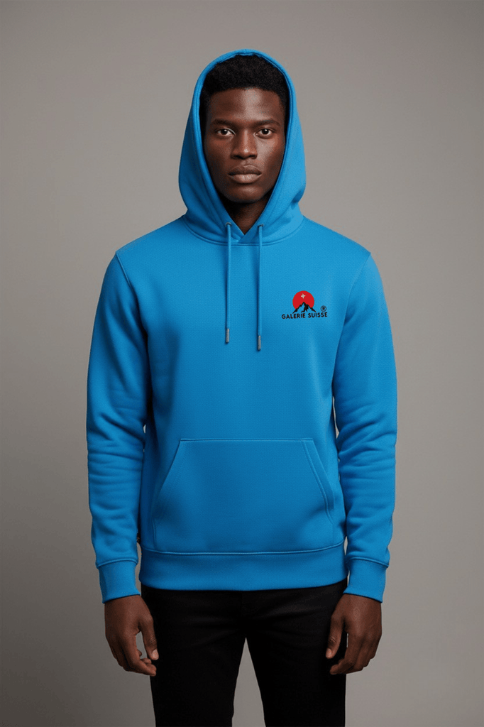 Sweatshirt Bleu Roi | Coton Bio | galerie suisse® - Galerie Suisse® | Swiss Luxury Streetwear
