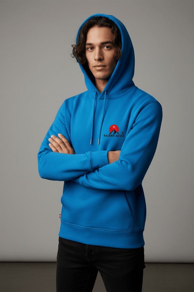 Sweatshirt Bleu Roi | Coton Bio | galerie suisse® - Galerie Suisse® | Swiss Luxury Streetwear