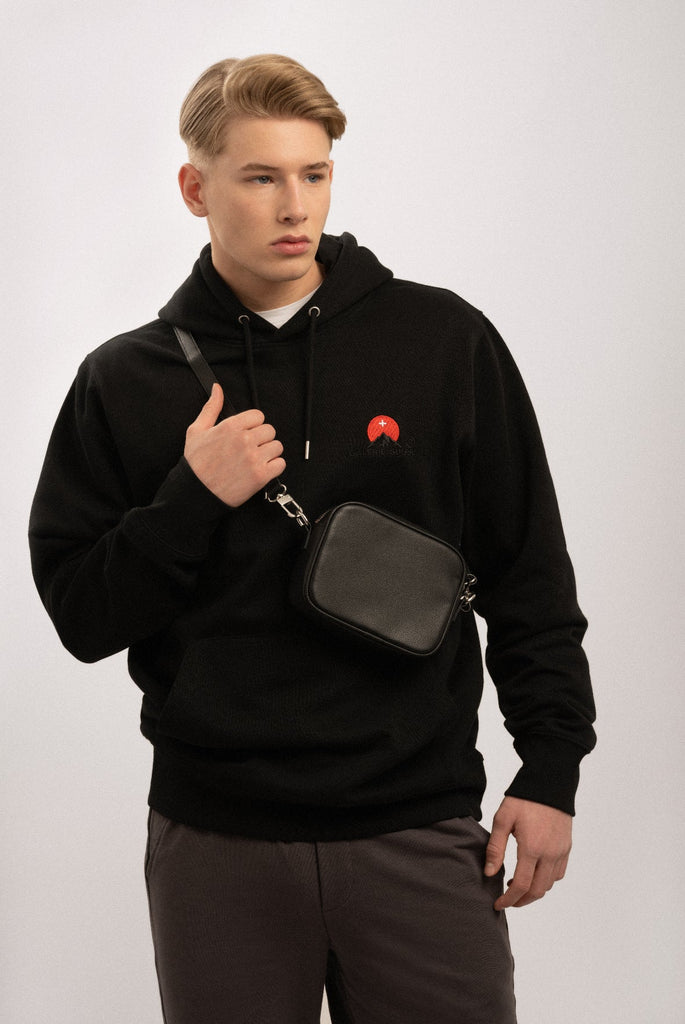 Sweatshirt Noir | Coton Bio | galerie suisse® - Galerie Suisse® | Swiss Luxury Streetwear