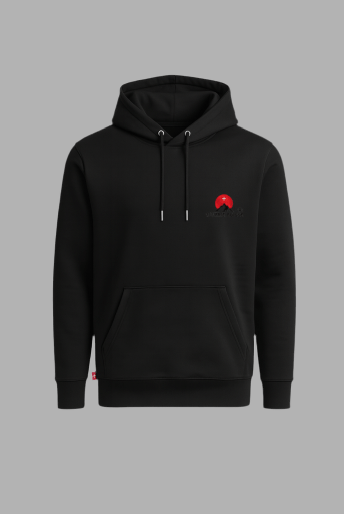 Sweatshirt Noir | Coton Bio | galerie suisse® - Galerie Suisse® | Swiss Luxury Streetwear