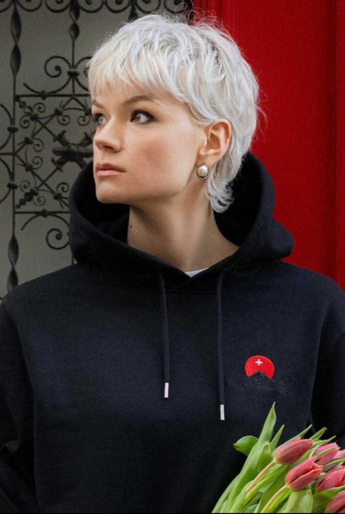 Sweatshirt Noir | Coton Bio | galerie suisse® - Galerie Suisse® | Swiss Luxury Streetwear