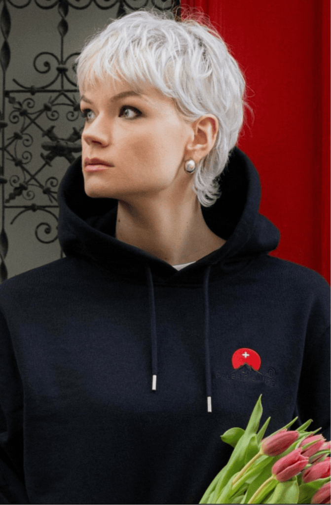 Sweatshirt Noir | Coton Bio | galerie suisse® - Galerie Suisse® | Swiss Luxury Streetwear