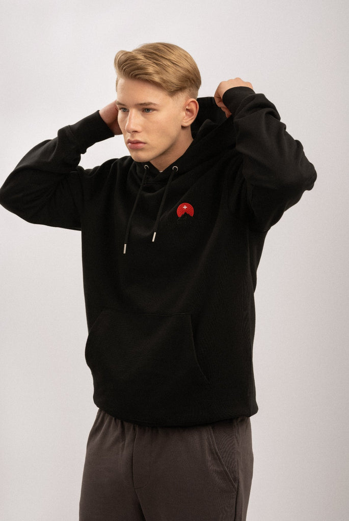 Sweatshirt Noir | Coton Bio | galerie suisse® - Galerie Suisse® | Swiss Luxury Streetwear