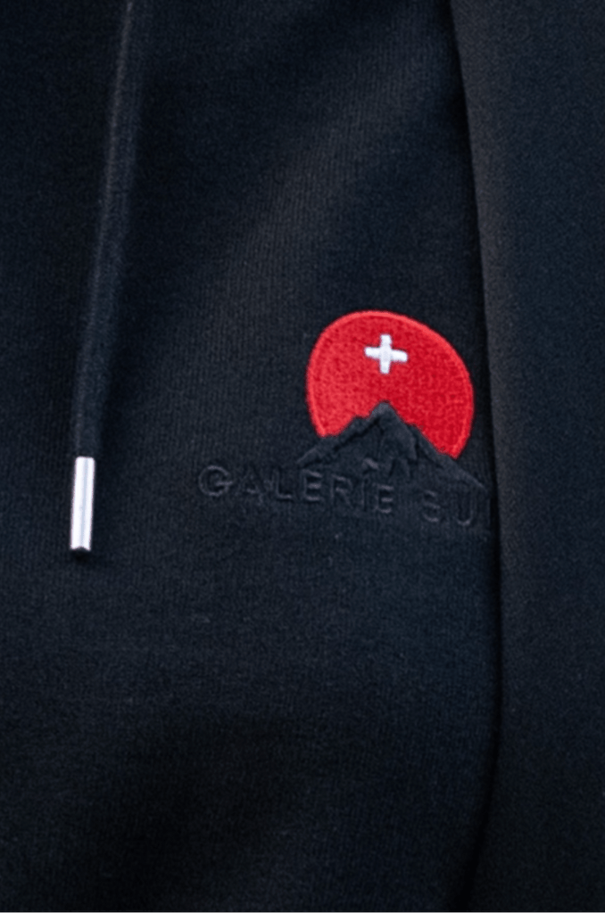 Sweatshirt Noir | Coton Bio | galerie suisse® - Galerie Suisse® | Swiss Luxury Streetwear