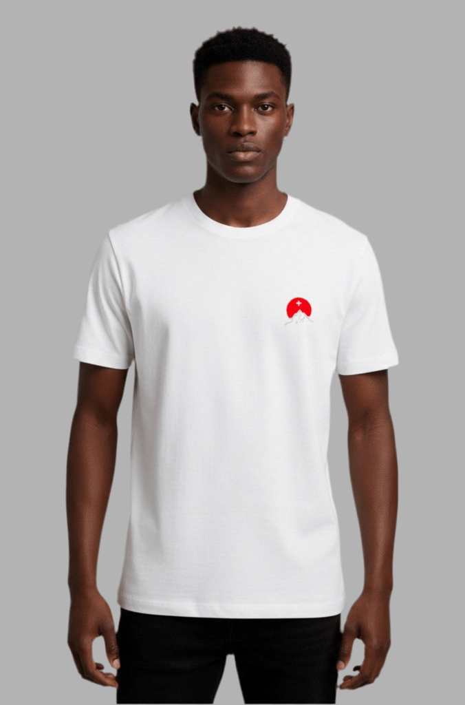 T-shirt Blanc 270 g | Coton Bio | galerie suisse® - Galerie Suisse® | Swiss Luxury Streetwear
